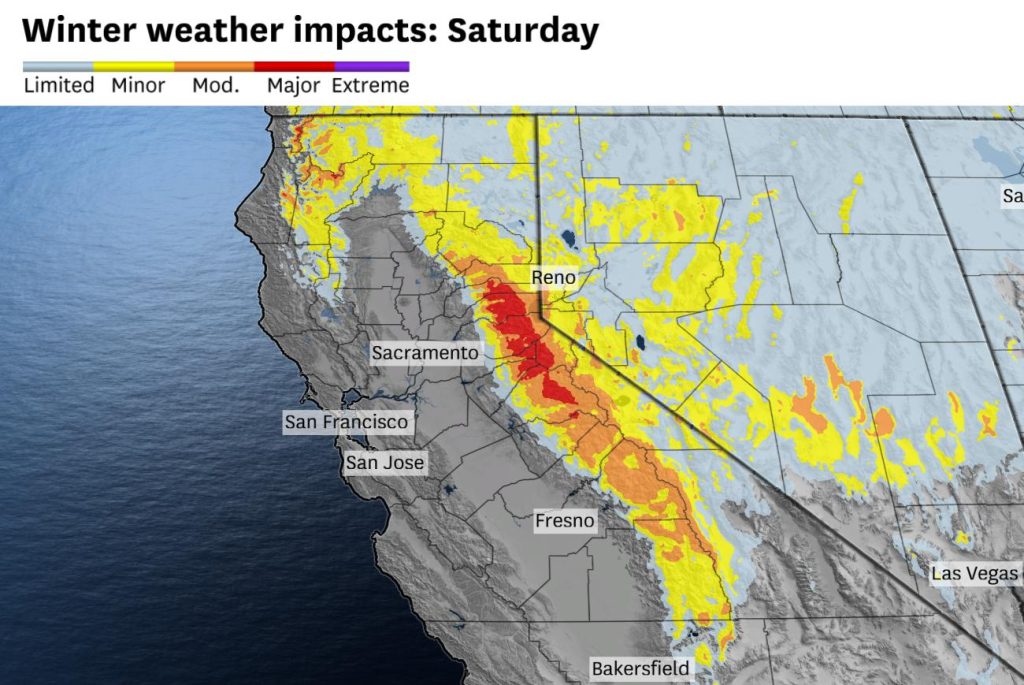 California Weather Today: Sunshine, Showers, or Snow?